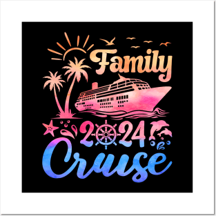 Family Cruise 2024 Vacation Trip Posters and Art